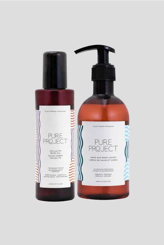 Vücut Yağı + Vücut Losyonu - İpeksi Cilt Seti