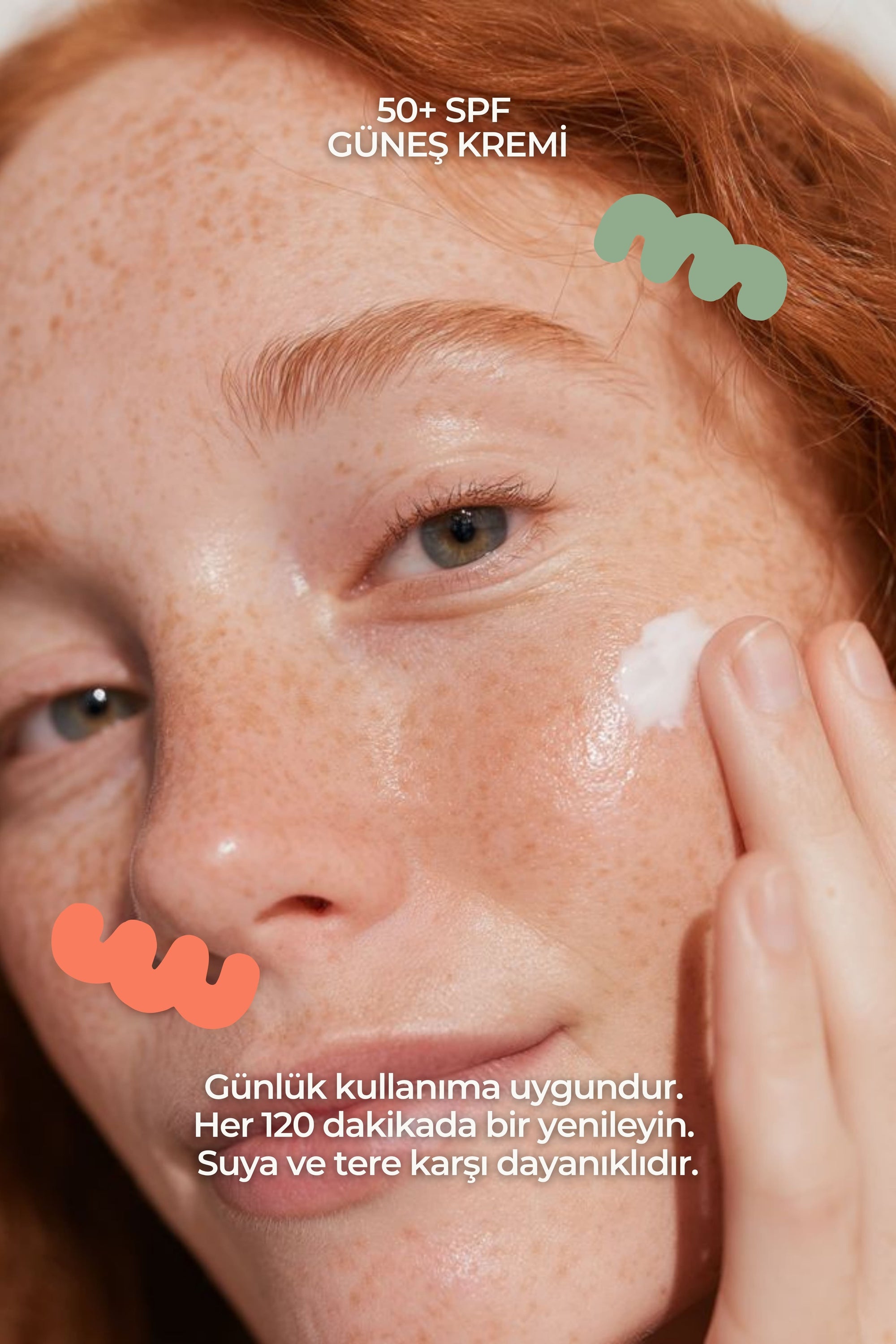 Güneş Kremi SPF 50 – Aydınlatıcı, Nemlendirici ve Yüksek Koruma -50ml
